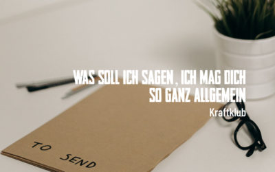 Liebesbrief an mich